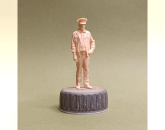 Фигура 0907 Вован машинист Вариант 1, неокрашенная