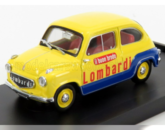 FIAT 600 BRODO LOMBARDI 1960, YELLOW BLUE