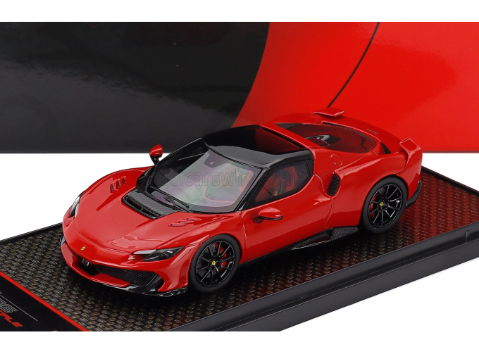 FERRARI 296 Speciale Black Roof (2025), Rosso Corsa - Red