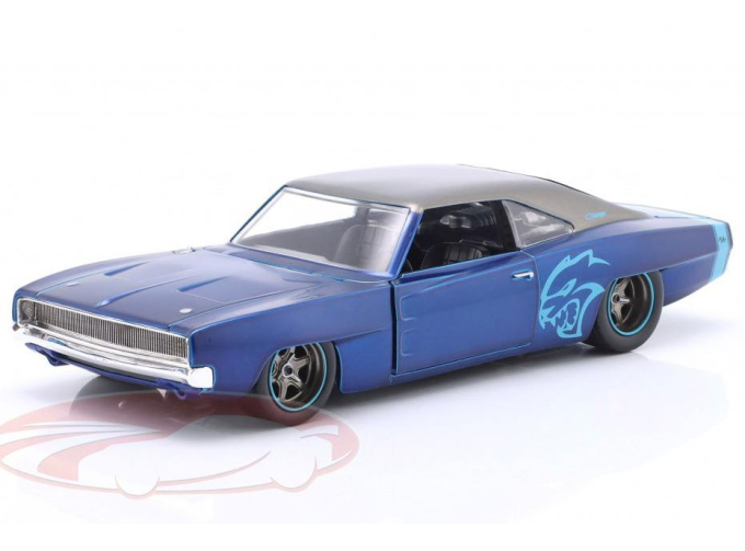DODGE Charger Widebody (1968), blue