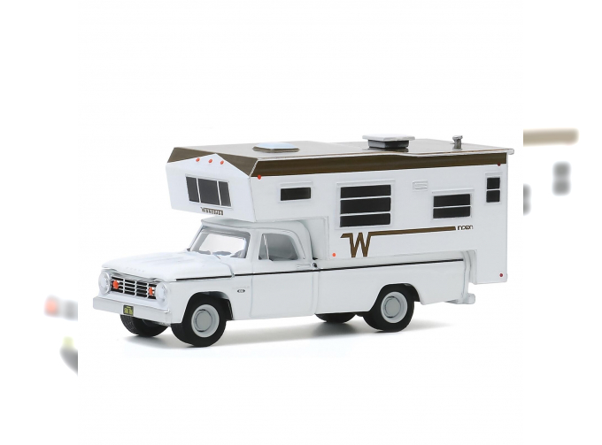 DODGE D-100 with Winnebago Slide-In Camper 1966