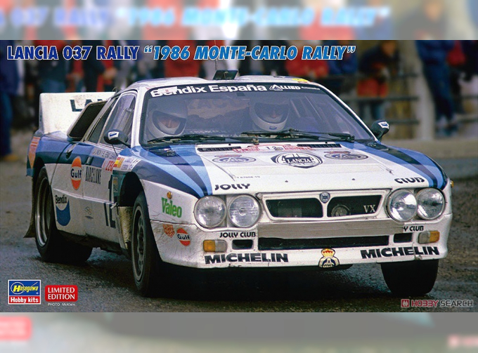 Сборная модель LANCIA 037 N12 Rally Montecarlo (1986) S.servia' - J.Sabater