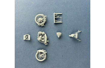 Сборная модель военный американский мотоцикл Model J 1916-1918 годов выпуска