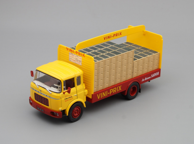 BERLIET GAK Vini-Prix France 1958, yellow / red