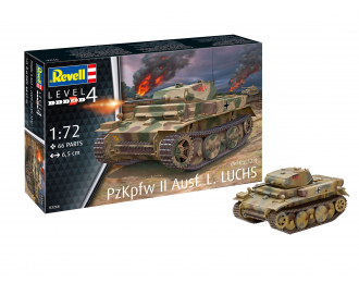 Сборная модель Немецкий легкий танк Pz.Kpfw.II Ausf.L Luchs