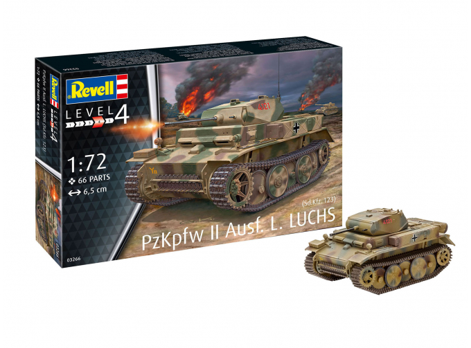 Сборная модель Немецкий легкий танк Pz.Kpfw.II Ausf.L Luchs