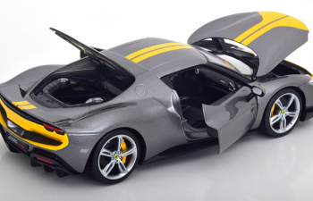 FERRARI 296 Gtb Assetto Fiorano (2022), Grey Yellow