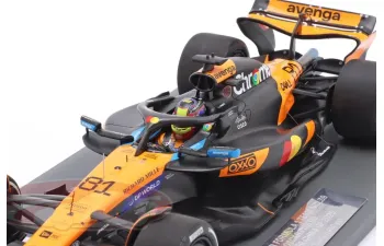 McLAREN F1 MCL39 №81 Pole Position & Winner China GP Formula 1 Oscar Piastri (2025), orange / black