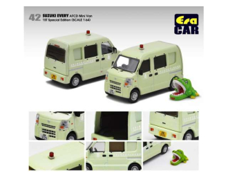 SUZUKI Every AFCD Mini Van 1st Special Edition, light green