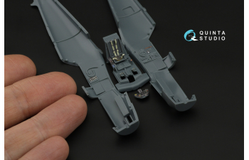 3D Декаль интерьера кабины Bf 109K-4 (Eduard)