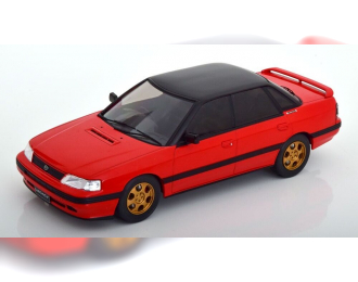 SUBARU Legacy RS (1991), red
