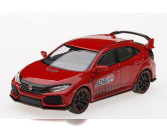 HONDA Civic Typ R FK8 Time Attack (2018), red black