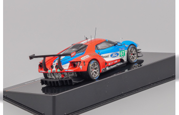 FORD GT #67 A.Priaulx - H.Tincknell - P.Derani 24h Le Mans (2017), blue / red