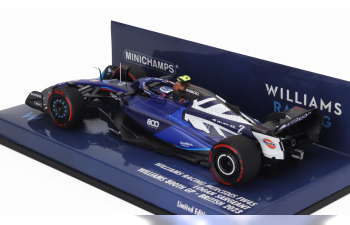 WILLIAMS F1 Fw45 Team Williams Racing №2 (800th Gp) British Gp (2023) Logan Sargeant, Blue