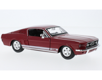 FORD Mustang GT Coupe (1967), red