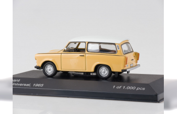 TRABANT 601 Universal (1965), beige/white