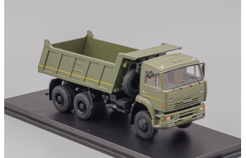 (Б/У) КАМАЗ 6522 6х6 самосвал, хаки