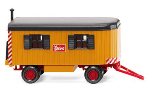 Прицеп-бытовка строительная (1961), оранжевый