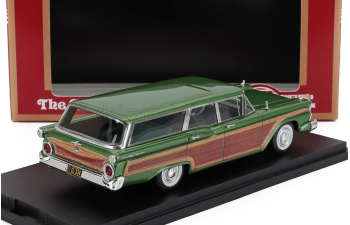 FORD Country Squire Sw Station Wagon (1959), Green Wood
