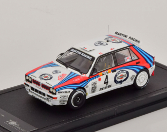 LANCIA Delta Hf Integrale Evoluzione Martini N4 Winner Rally Montecarlo (1992) D.auriol - B.Occelli, White