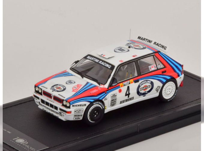 LANCIA Delta Hf Integrale Evoluzione Martini N4 Winner Rally Montecarlo (1992) D.auriol - B.Occelli, White