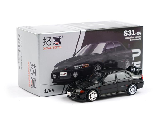 MITSUBISHI Lancer Evolution IV, black