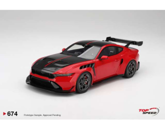 Ford Mustang GTD, race red 2025