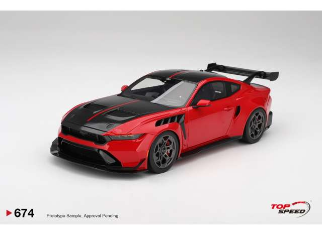 Ford Mustang GTD, race red 2025