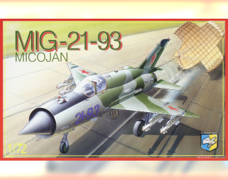 Сборная модель MiG-21-93 Soviet fighter