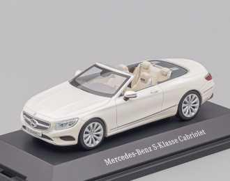 MERCEDES-BENZ S-Class Cabriolet A217, white