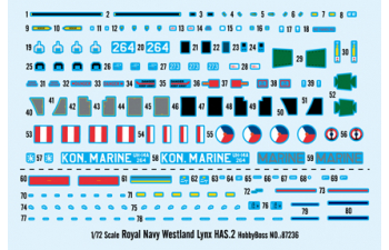 Сборная модель Royal Navy Lynx HAS.2