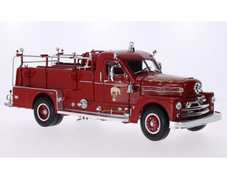 SEAGRAVE Model 750 Somers Fire Dept (1958), red