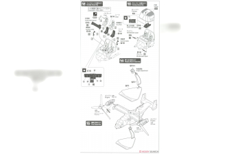 Сборная модель BOEING V-22a Osprey Kisarazu Special Airplane Military 2023