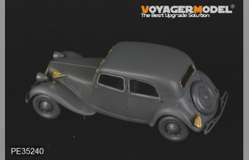 Фототравление для WWII Citroen Traction 11CV Staff Car