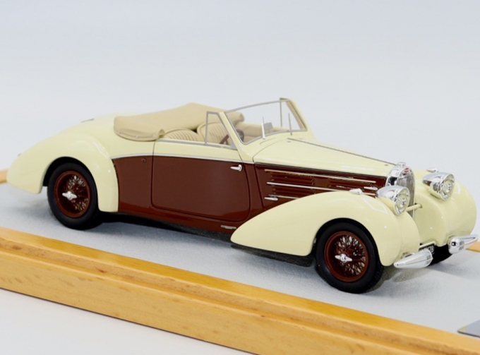 Bugatti Type 57C Aravis Cabriolet 1939 Letourner & Marchand sn57732 M. Chevalier, Beige/Brown