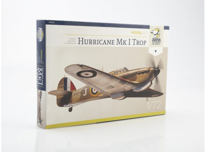 Сборная модель Hurricane Mk I Trop Medel kit