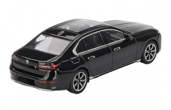 BMW i7 Edrive50 2024 (леворульный) черный