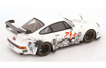 PORSCHE 911 RWB Akira (2024), white black