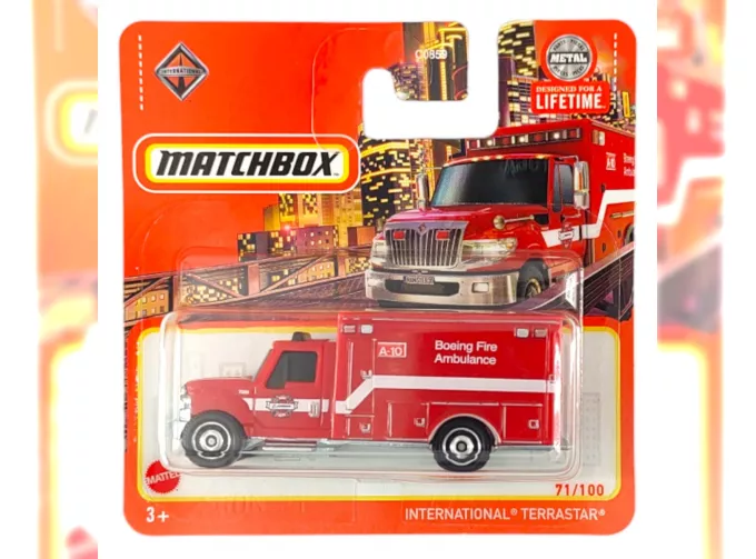 International Terrastar, Boeing Fire Ambulance, Red