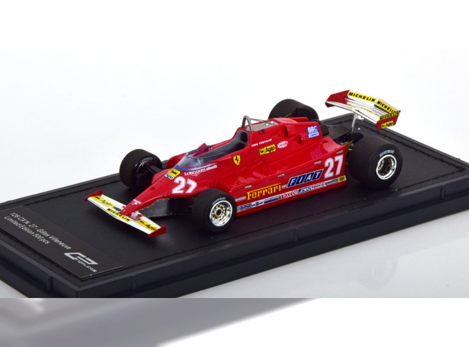 FERRARI 126 CX, Villeneuve