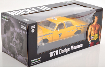 DODGE Monaco City Cab Rocky 3 (1978), yellow