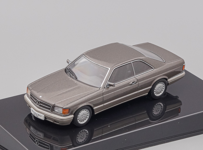 MERCEDES-BENZ 500 SEC (W126) Coupe 1981, antracite grey metallic
