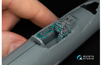 3D Декаль интерьера кабины МиГ-21МФ (Горьковского завода) (Eduard) (с 3D-печатными деталями)