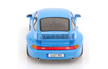 PORSCHE 911 (993) GT2 BBS rims (1996), lightblue