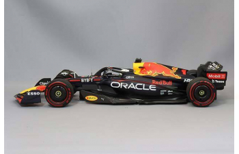 RED BULL F1 Rb18 Team Oracle Red Bull Racing №1 World Champion Winner Belgium Gp (2022) Max Verstappen, Matt Blue Yellow Red