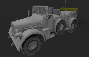 Сборная модель German Horch Fu.Kw.(Kfz.15) Radio Car