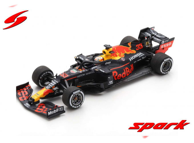 Aston Martin Red Bull Racing RB16 #33 Победитель 70th Anniversary GP 2020 Max Verstappen