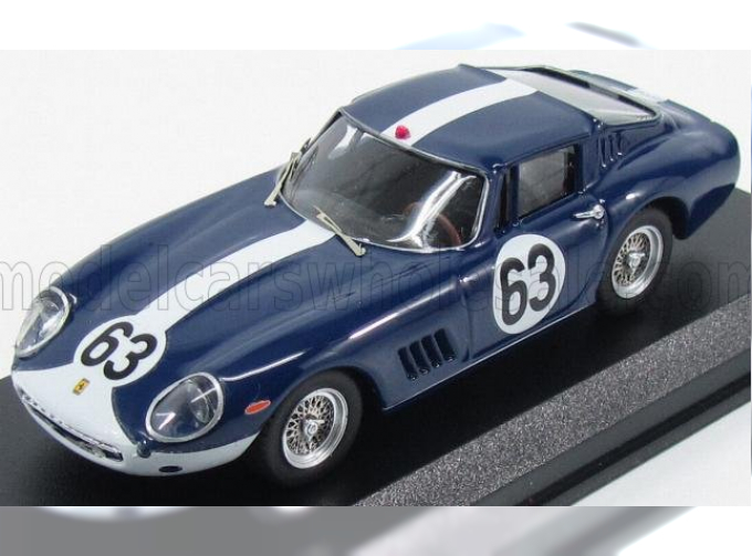 FERRARI 275 Gtb/4 Coupe N63 Spa (1967) Vestey - Gaspar, Blue White