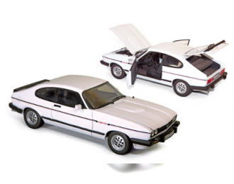 FORD Capri 1982, white red stripes