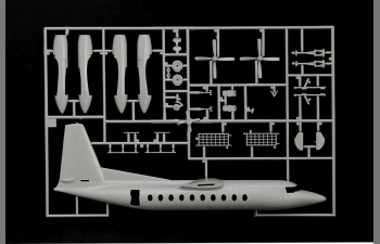 Сборная модель Fokker F-27 SAR